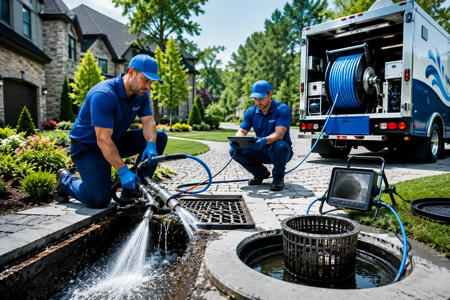 Local outdoor drain cleaning professionals in Washington Crossing, PA
